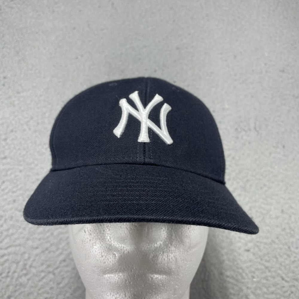 New York‎ Yankees Hat Cap Strap Back Mens One Size Blue MLB Baseball '47 Brand